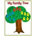 thumbnail image 4 of Hygloss Products Creative Learning Poster - Family Tree Design - Art Activities for Classroom, Kids’ Camps, Events, Parties & More - Black Design on White Paper - 17” x 22” - 24 Posters per Pack, 4 of 4