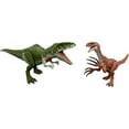 thumbnail image 2 of Jurassic World 2-Pack of Dinosaur Figures Giganotosaurus & Therizinosaurus, Attack Actions, 2 of 7
