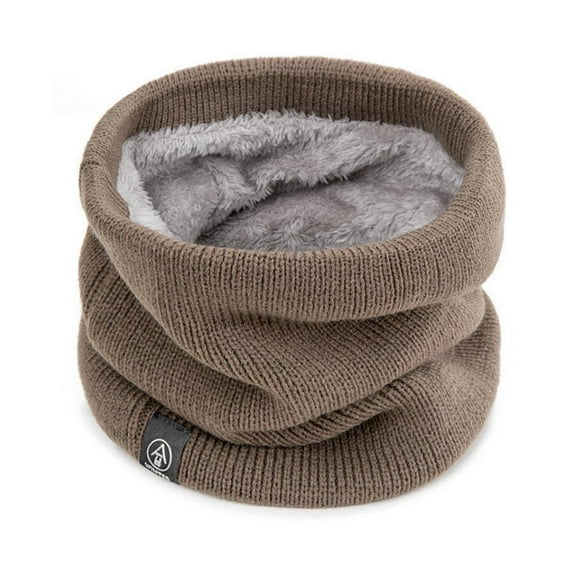 Fashion Knitted Scarf Warm Wool Fur Thick Unisex versatile design Multiple GXB D6Y9