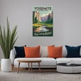 thumbnail image 5 of Inspirational Yosemite National Park Retro Travel Motivational Wall Art Poster Decor for Study Office Lounge Canvas Poster, 5 of 8