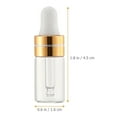 thumbnail image 5 of 20Pcs Dropper Bottles Empty Refillable Essential Oil Dropper Bottles Makeup Perfume Sample Container, 5 of 5