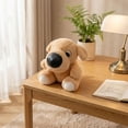 thumbnail image 5 of 6.3in Cute Big Head Dog Plush Toy, Soft Puppy Stuffed Animal Figure, Cuddly Doggy Companion Doll, Playful Pet Decorative Ornament, Gift for Any Occasion, 5 of 6