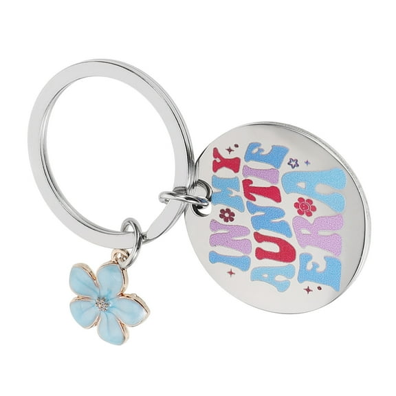 unbranded  Nail Art Studs Stainless Steel Keychain Father Miss