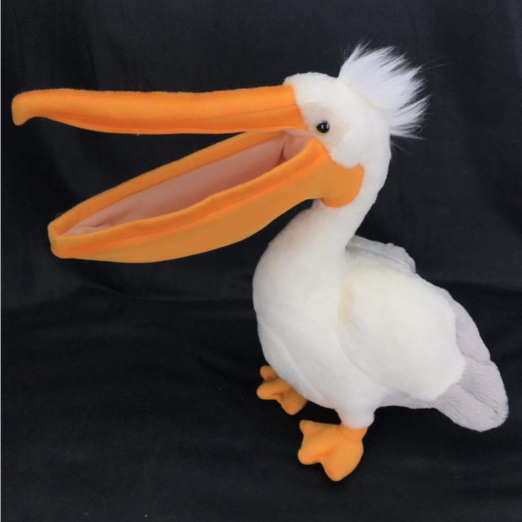 Realistic Stuffed Pelican Plush Toy - 18 Inch Cuddly Wildlife Design - Perfect Gift for Kids