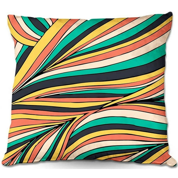 DiaNoche Designs Throw Pillows from Artist Pom Graphic Design - Retro Movement