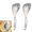 C, variant on chaungfeng Large Silicone Cooking Spoon 1PC, 12 -inch Non-Stick Spoonula set Deep Bolw & Measurement Mark for Mixing,Serving, Scooping, Scraping, Kitchen Utensils Spoons (White)