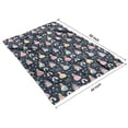 thumbnail image 4 of Little Princess Castle Pattern Blanket,Comfortable Soft Flannel Throw Blanket,All Season,Warm Lightweight Blankets for Sofa Bed Couch Living Room Chair,40"x50", 4 of 4
