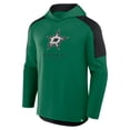 thumbnail image 2 of Men's Fanatics Kelly Green Dallas Stars Meta Game Transitional Pullover Hoodie, 2 of 3