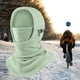 thumbnail image 2 of Máscara de esquí pasamontañas mascarilla térmica gorro de Snowboard gorro cálido protector para todo el rostro para snowboard senderismo al aire libre Verde shamjiam Gorro de invierno, 2 of 8