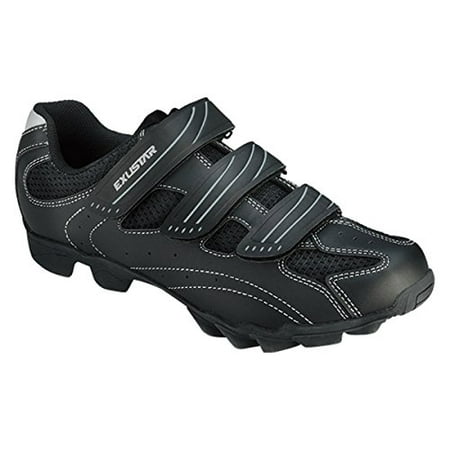 Exustar SM-813 Leather/Mesh Spd Ride/Walk Cycling Shoe // 39 // (Best Spd Shoes For Walking)