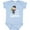 AE-Light Blue, variant on Inktastic I'm the Captain- pirate boy Boys Baby Bodysuit