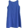 thumbnail image 4 of Amazhiyu Women's Linen Sleeveless Shift Dress with Pockets Crew Neck Casual Tank Dress, 4 of 7