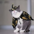 thumbnail image 5 of Under $1 Halloween Cat Costume Halloween Witch Hat and Collar Pet Costume for Dog Cats Holiday Cat Outfit Clothing for Birthday Party Thanksgiving Christmas, 5 of 6