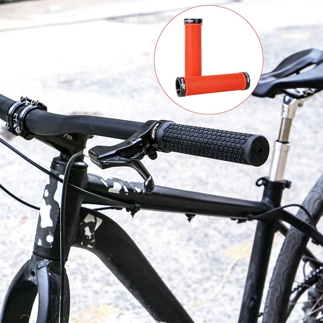 ZTTO 2X Handlebar Grips Improved Handling Bike Handlebars Handy Handy Intallation Easy to Intallation Direct Changing Fool-style Operation Bicycle Grip Red