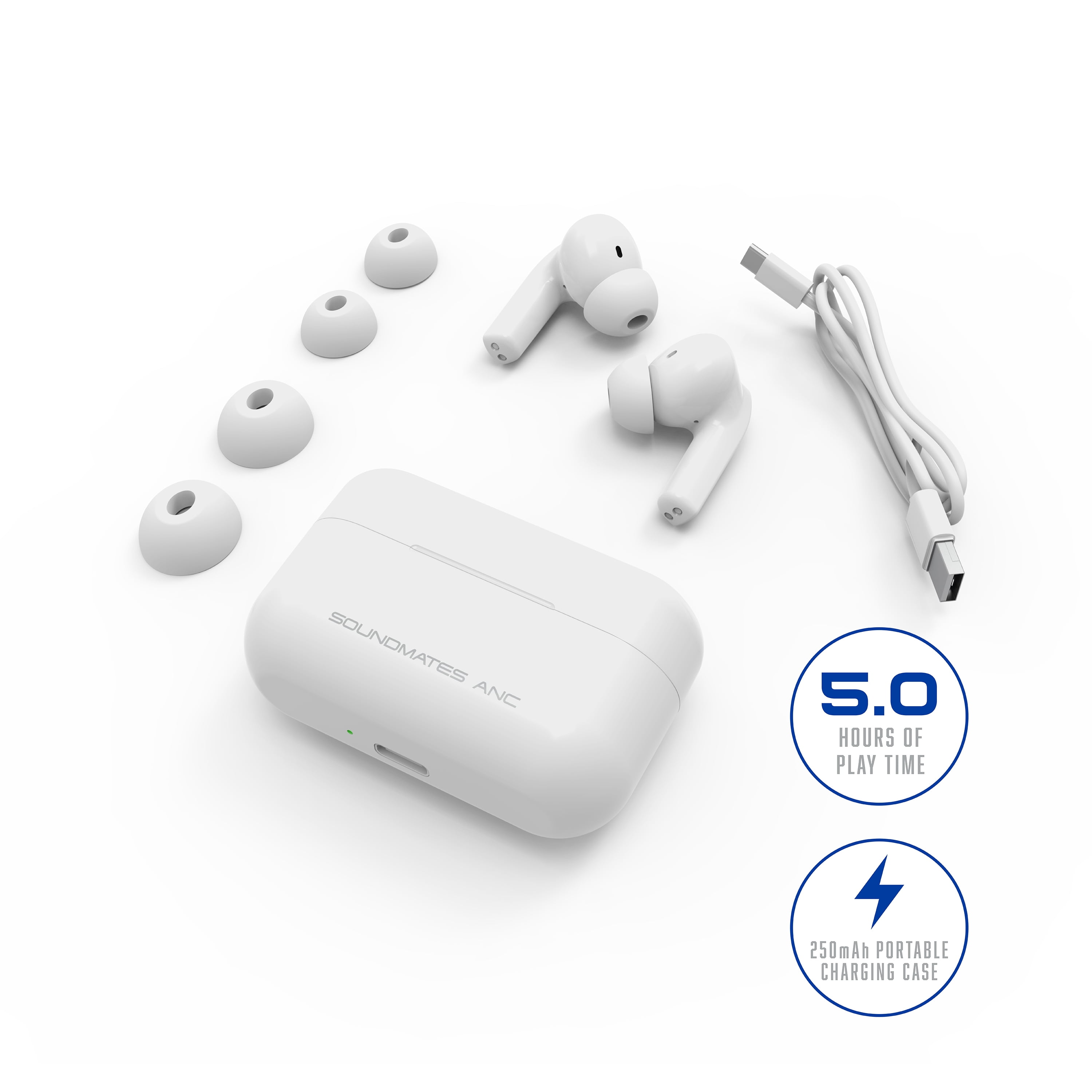 Charging Case Sound Mates Earbuds Review Airpods Tzumi Wireless