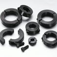 thumbnail image 6 of Uxcell 2 Pack Double Split Shaft Collar, 5/8" Bore One Piece Clamping Collar 1-5/16" OD 7/16" Thickness Black Oxide Lock Collar Clamp with Set Screws (1045 Steel), 6 of 6