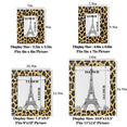 thumbnail image 4 of Herdesigns Leopard Print 5x7 Picture Frame, Wood Photo Frame for Living Room Bedroom, Vertical & Horizontal Display, 4 of 8