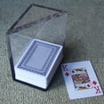 thumbnail image 3 of Bandeja de , Negra Acrílica , Estante de Póquer , de de Cartas para s de , Noche de 8 cubierta Hugo Titular de tarjetas, 3 of 9