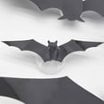 thumbnail image 5 of Stijggn LED Halloween Decor 3D Bat Design Led Decoration 3D Bat Halloween Decoration Stickers Waterproof Black Spooky Bats for Indoor Outdoor Home Window Garage Decor Party Supplies, 5 of 8