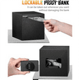Winyuyby Piggy Bank For Adults, Stainless Steel Combination Reusable