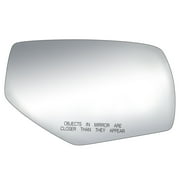 90283 - Fit System Passenger Side Mirror Glass, Chevrolet Silverado/ GMC Sierra 1500 14-18, Silverado/ Sierra 2500, 3500, 15-18, w/ Blind Spot, no turn signal