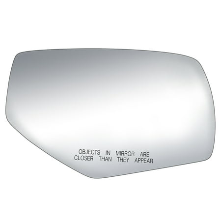 90283 - Fit System Passenger Side Mirror Glass, Chevrolet Silverado/ GMC Sierra 1500 14-18, Silverado/ Sierra 2500, 3500, 15-18, w/ Blind Spot, no turn signal