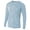 LIGHT BLUE, variant on N3305 Adult Space Dye Long Sleeve Raglan T Shirt