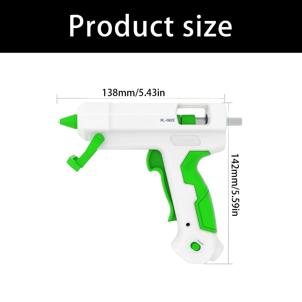 Miiottaa Electric Hot Glues Guns Ergonomic for Crafts and Quick Repair, Multipurpose Hot Melt Glues Guns Handy Hot Glues Guns
