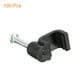 thumbnail image 3 of Clips de Cable con Clavo de Acero, Paquete de 100, Clips de Cable de Plástico de 6mm/0.24", Clips de Cable Ethernet con Clavo, 3 of 6