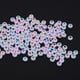 thumbnail image 5 of Acrílico amor espaciadores sueltas con orificio para joyería haciendo suministros paquete de 200 piezas, 5 of 9