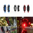 thumbnail image 4 of Safety NEW Bike Bicycle 5 LED USB Rechargeable Front Rear Warning Light Cycling Tail Lamp with Charging Cable, 4 of 4
