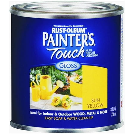 

32 oz. Ultra Cover Gloss Sun Yellow General Purpose Paint 2-Pack