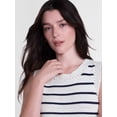 thumbnail image 5 of Scenario Women's Sweater Vest with Crochet Trim, Lightweight, Sizes XS-XXXL, 5 of 6