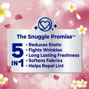 Snuggle Fabric Softener Dryer Sheets, Island Hibiscus & Rainflower, 70 Count