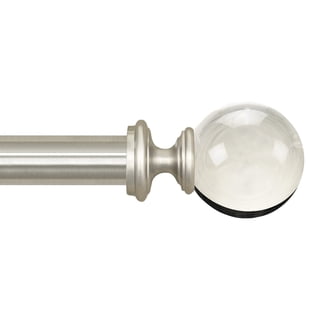Buono II Carrie Decorative Rod and Finial 66 in. 120 in