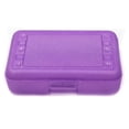 thumbnail image 1 of Romanoff Products Plastic Pencil Box, Purple Sparkle, 1 of 1