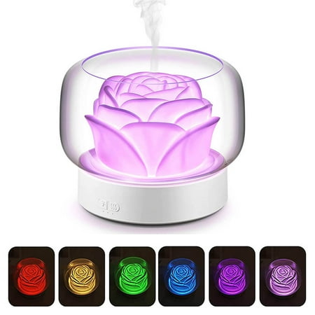 

500ml Premium Essential Oil Diffuser with 7 Colors Lights Aromatherapy Fragrant Oil Humidifier Vaporizer Auto-Off Safety Switch