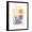 Black Frame, variant on Art.com Flat Design Matisse Style Vector Illustration Photographic Print by Nadezhda Ivanova, 12" x 16"