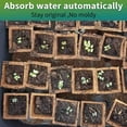 thumbnail image 4 of 200Cells Seedling Start Trays with Drain Holes,20pcs Peat Pots Seedling Pots Biodegradable,Seedling Starter Kit,Organic Germination Plant Starter Trays(200xLabels,2xTransplant Tools,1xSpray Bottle), 4 of 7