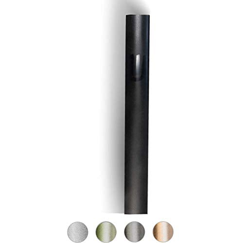 Weatherproof SPIRIT LABS Premium Mezuzah Aluminum Case Easy Installation Black, 5inch Silver Shin 