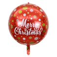 thumbnail image 5 of Globo de película de aluminio de 22 pulgadas, bola 4D, bola verde con estampado de letras de Papá Noel, bola decorativa para fiesta, juguete para niños, 5 of 5