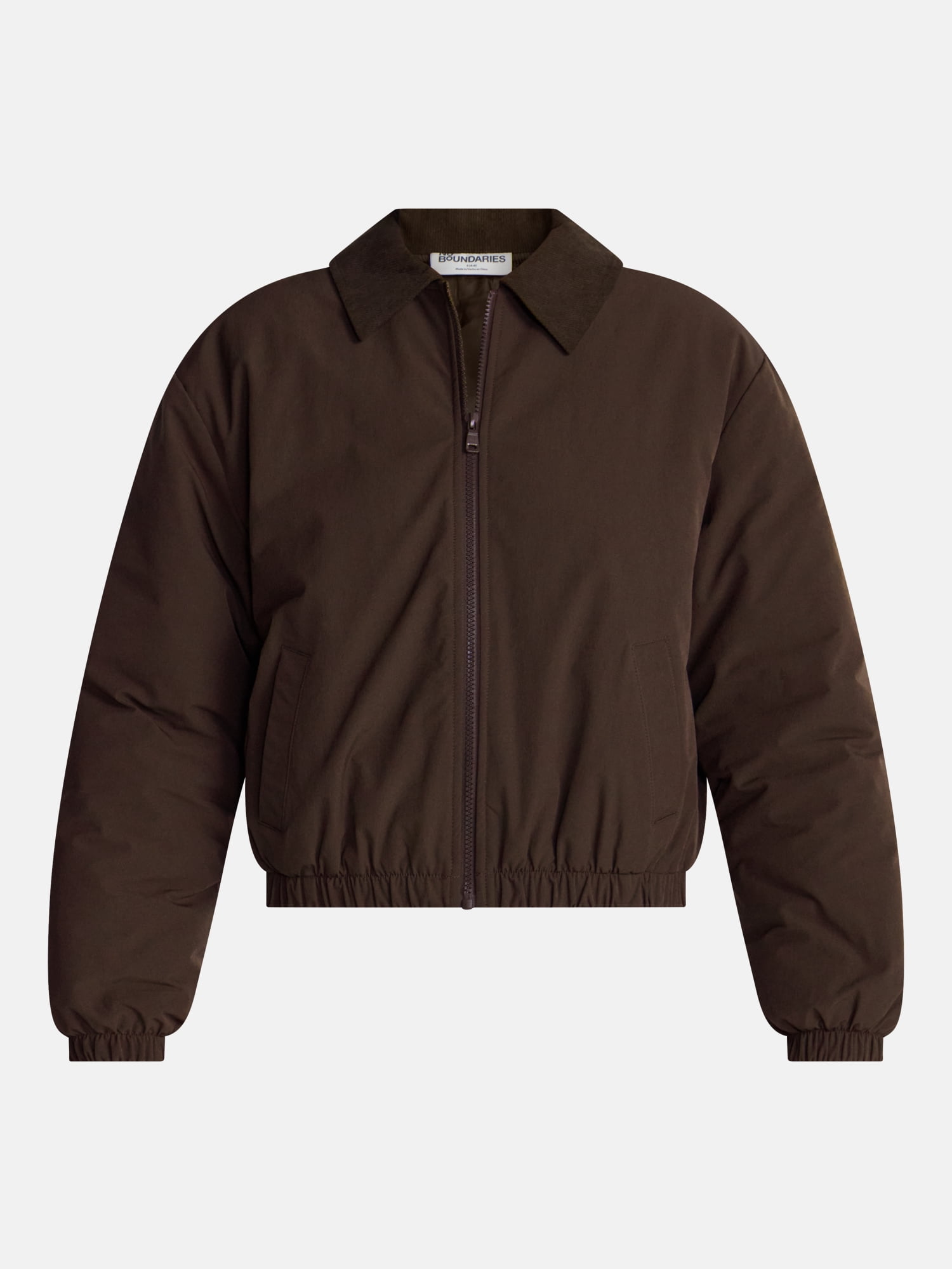 No Boundaries Puffer Barn Jacket, Women's and Women's Plus XXS-4X
