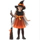 thumbnail image 2 of De Ropa de Halloween para niñas pequeñas, disfraz, vestido de fiesta y sombrero, 2 of 9