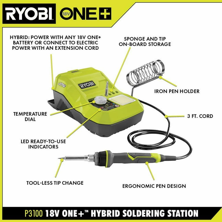 Ryobi one+ soldering iron deals