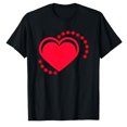 thumbnail image 1 of AALJY T-Shirt Graphique Cœur d'Amour Saint-Valentin2, 1 of 5