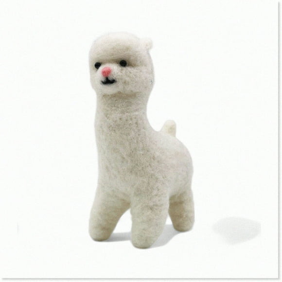 AlpacaCraft Needle Felting Kit: Beginner's Delight with Abundant Accessories - Compact & Convenient 1.2x3x4 inch