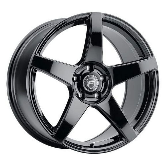 19x9 Forgestar F111 CF5 Gloss Black Wheel 5x4.5 (35mm)