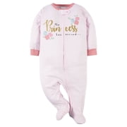 Gerber Baby-Girls 2-Pack Sleep N Play 6-9 Months Princess Pink