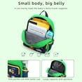 thumbnail image 4 of Mochila Willikiva Car Dinosaur impermeable para niños verde, 4 of 7