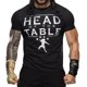 thumbnail image 1 of Camisetas deportivas de ocio para hombre, ropa de uso cómodo, Material de secado rápido, cuello redondo, talla grande, tendencia de moda, 1 of 2